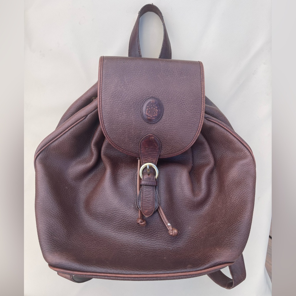 Mark Cross Brown Leather Bag